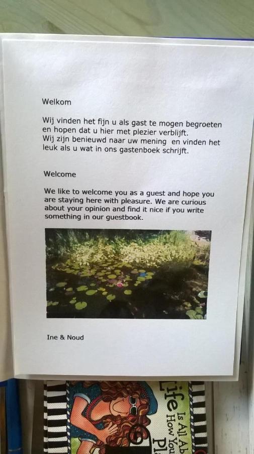 Vakantiehuisje Achter Odiliapeel Exteriör bild